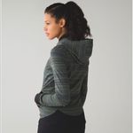 Lululemon Daily Practice Space Dye Twist Dark Slate Fatigue Green Black size 8 Photo 1