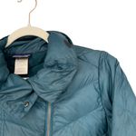 Patagonia Womens Prow Jacket Tidal Teal Goose Down Water Repellent Size Small Photo 2