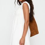 Princess Polly Gentle Love White Lace Trim Mini Dress 6 NWT Photo 3