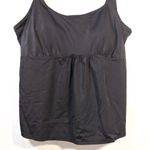 Swimsuits For All 07812 Black Tankini Top Swimsuit Size 22 Photo 1
