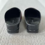 Lands' End Lands’ End Cognac Brown Leather Clogs Mules Size 9 Photo 2