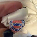 Donna Karan  White Button-Down Collared Bodysuit USA Paper Tag Vintage Sz 4 Photo 1