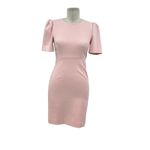 Veronica Beard  Amar Dress Sheath Short‎ Puff Sleeve Blush Pink Size 00 Photo 1