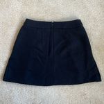 EXPRESS Sailor Black Twill Mini Skirt Pockets and Brass Buttons in Women’s 8 Photo 1