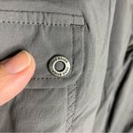 Eddie Bauer Travex cargo capri pants charcoal gray womens size 12 hiking outdoor Photo 2