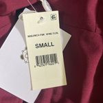 WAYF  wine floral mini dress. NWT. Size Small.  Wedding. Party. Cocktail. Photo 5