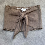 Hazel Boutique Marble Crop Top Photo 0