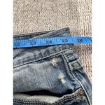 Levi's Jeans Shorts Juniors Size 9 Distressed Cuffed Cotton Blue Denim Photo 8