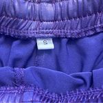 Women's Metallic Shorts Shiny Elastic Waist Sparkly Yoga Hot Booty Dance Small Purple Photo 3