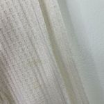 No Comment Waffle Knit White Oversized Top Shirt Size Medium M Womens Photo 10