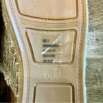 Olivia Miller Women’s Joseline Espadrille Slide Sandals Gold Size 7 NWT Photo 5