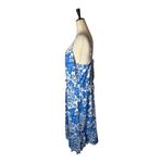 Vineyard Vines  Dress Women Large‎ Tide Blue Floral Button Front Midi NWT Preppy Photo 5