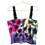 Ninth Hall festival rave dye crop top with adjustable straps and t… Pink Size M Photo 2