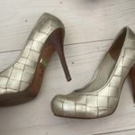 L.A.M.B. gold heels Photo 0
