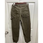 Marine layer  Maya Utility Cargo Crop Pants Size 6 Army Green Slim Straight Photo 1