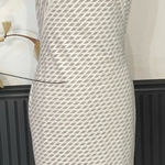 Bailey 44 White & Sheer Nude Cut Out Cocktail Dress - Sz 8 💚🎀 Photo 0