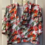 Prototype by Terrell Owen’s Floral crop hoodie size s Pink Photo 1