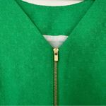 Lilly Pulitzer  Crochet Floral Trim Sleeveless Shift Dress 8 Green White Womens Photo 3