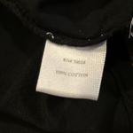 Bobi  Women’s Black Sleeveless Partial Mesh Top, Size M Photo 5