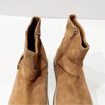 Free People  Bodhi Harness Sneaker Tan Suede Leather Zip Size 9 NEW Photo 3