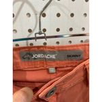 Jordache Skinny Jeans Coral Peach Women's Size 12 Photo 2