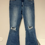 Womens Kancan Flare Jeans Size 29 Blue Photo 0