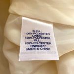 st. john's bay St.John’s Bay|| Cream (winter white) quilted vest with gold accents. Photo 6