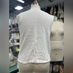 Claudia D. Vintage Beaded Vest XL White Photo 6