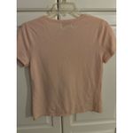 Chadwick's 100% Cashmere Pink Short Sleeve Sweater Top Womens Medium Photo 2