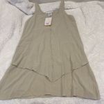 Sea Breeze of CA Womens Swim Coverup Large Tan/Beige‎ Cotton Beach USA Tan Photo 0