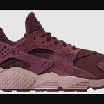 Nike  Air Huarache Run Burgundy Crush Suede Sneakers BV1170-600 Women’s Size 11 Photo 0