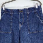 Gloria Vanderbilt  Capri Jeans Size 8 Dark Wash Capri Denim Photo 2