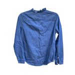 Tommy Hilfiger  DENIM RUFFLE BUTTON DOWN Photo 1