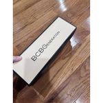 BCBGeneration NEW Sandals 9.5M Meltem Square Toe Denim Jean Slide Sandal Casual Photo 12