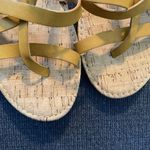 Korks Felicity 8M Slingback Strappy Flat Sandals Mustard Yellow Casual Comfort Size 8 Photo 6