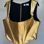 House Of CB 'Karia' Gold Corset Top NWOT size XL Photo 0