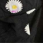 Urban Outfitters Black Daisy Print High Rise Shorts- Large Photo 3