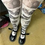 Rat Lover Weirdcore Leggings Tights Kawaii White Photo 1