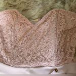 EXPRESS  Pink Lace Jumpsuit Photo 0