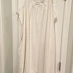 NWOT Serengeti Size XL White Terry Cloth Pullover Mini Dress Coverup Pockets Photo 0