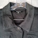 Relativity  Black Denim Jacket Photo 2