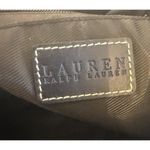 Ralph Lauren Lauren  Hobo Bag Womens Large Black Straw Shoulder Purse Work Office Photo 7
