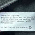 Women's Black High Rise Distressed Straight Wide Leg Crop Denim Jeans Pants Sz 2 Photo 4