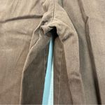 Christopher & Banks  Stretch Brown Straight Leg Pants Zipped Pockets Size 12 Photo 2