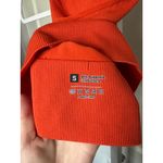 Red Cropped Tank Top Sleeveless Ribbed V Neck Casual Basic Women's Red Photo 3