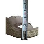 Kate Spade  Light Pink Suede Espadrille Wedges Size 8.5 Photo 5