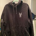 Unisex American Flag YeeYee hoodie Black Size XL Photo 2