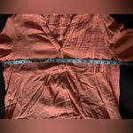 Faherty Dream Gauze Kasey 100% Organic Cotton Dress. Coral/ M/ NWOT Photo 7