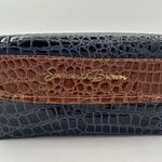 Samantha Brown Crocodile Embossed Clutch Wallet Faux Leather 2 Photo 1
