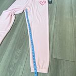 Wildfox NEW Pink Heart Knox Super Soft Sweatpant Comfy Womens Photo 8